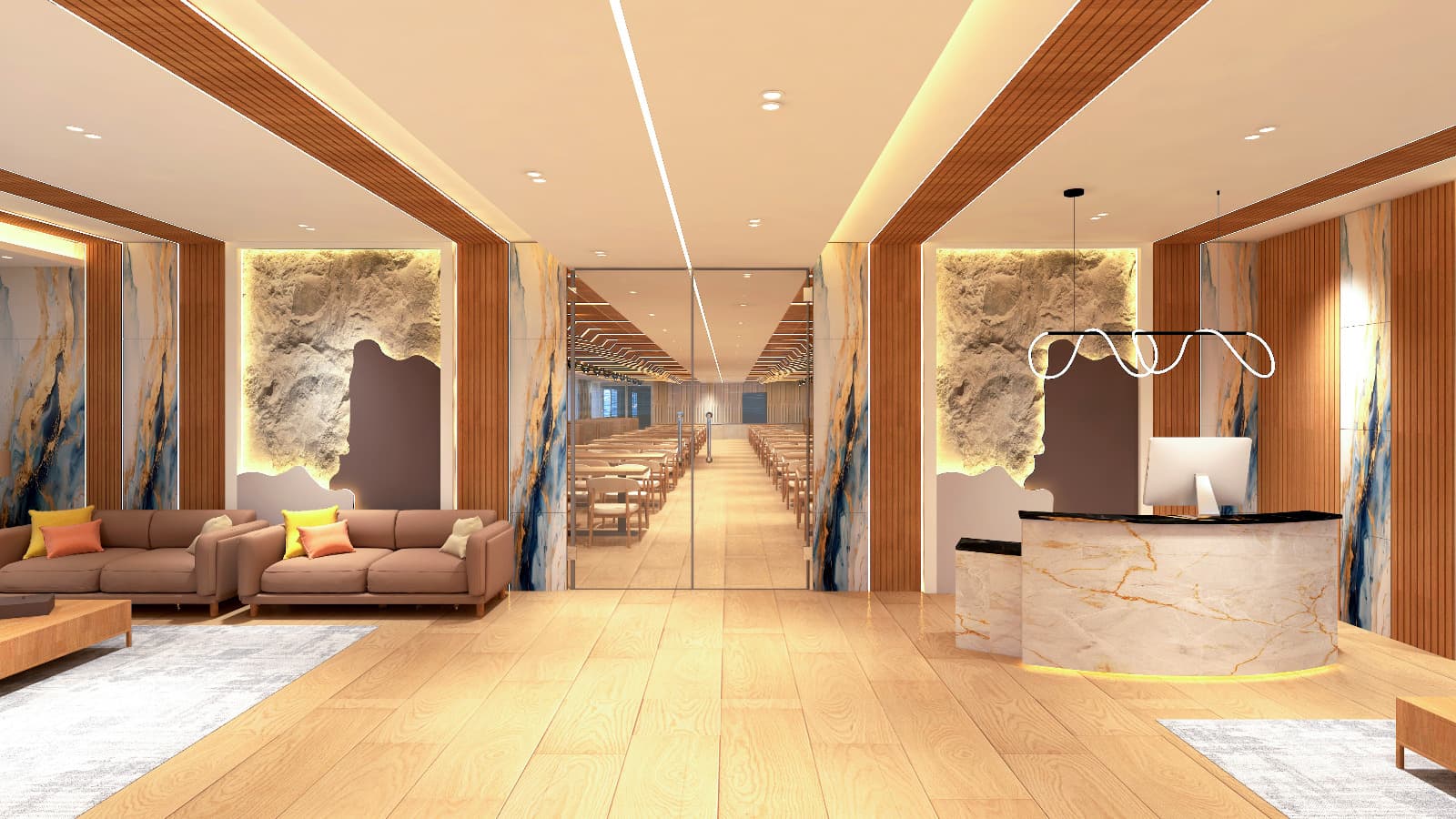 Grand Atrium & Reception Lobby