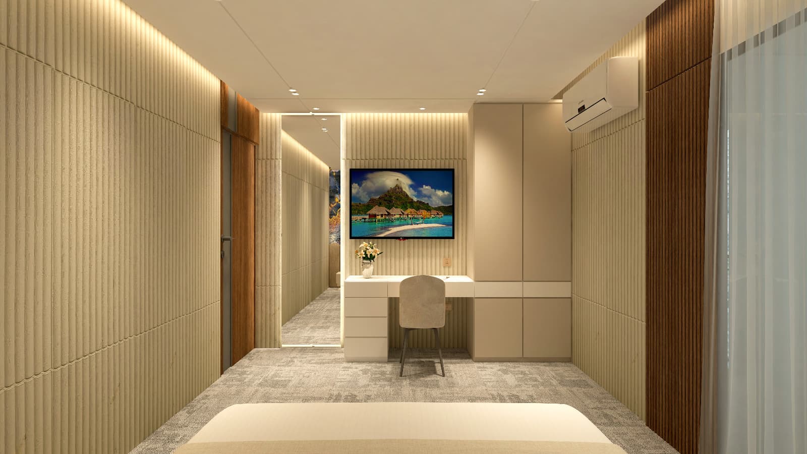 Stateroom Vanity & Work Station